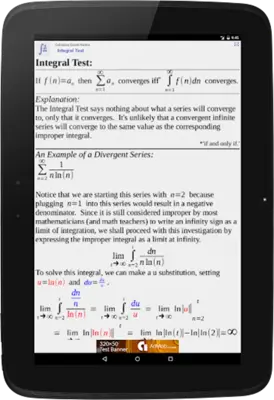 Calculus Quick Notes android App screenshot 3